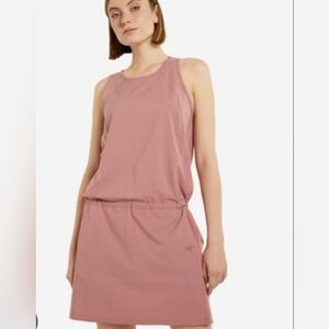 Arc’teryx Contenta Dress | Lightweight Performance Travel Dress | Pink - Size M
